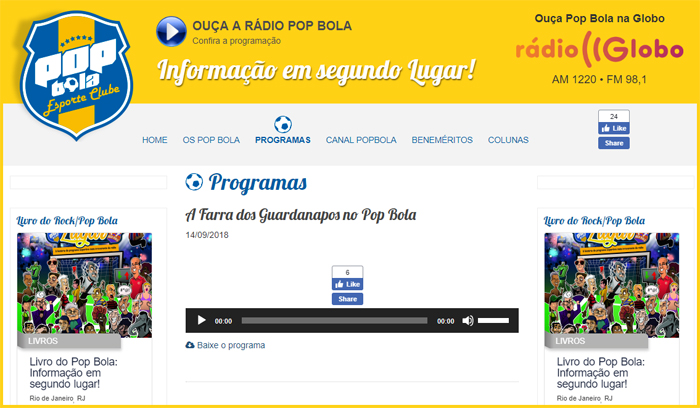 Rádio Globo - Home